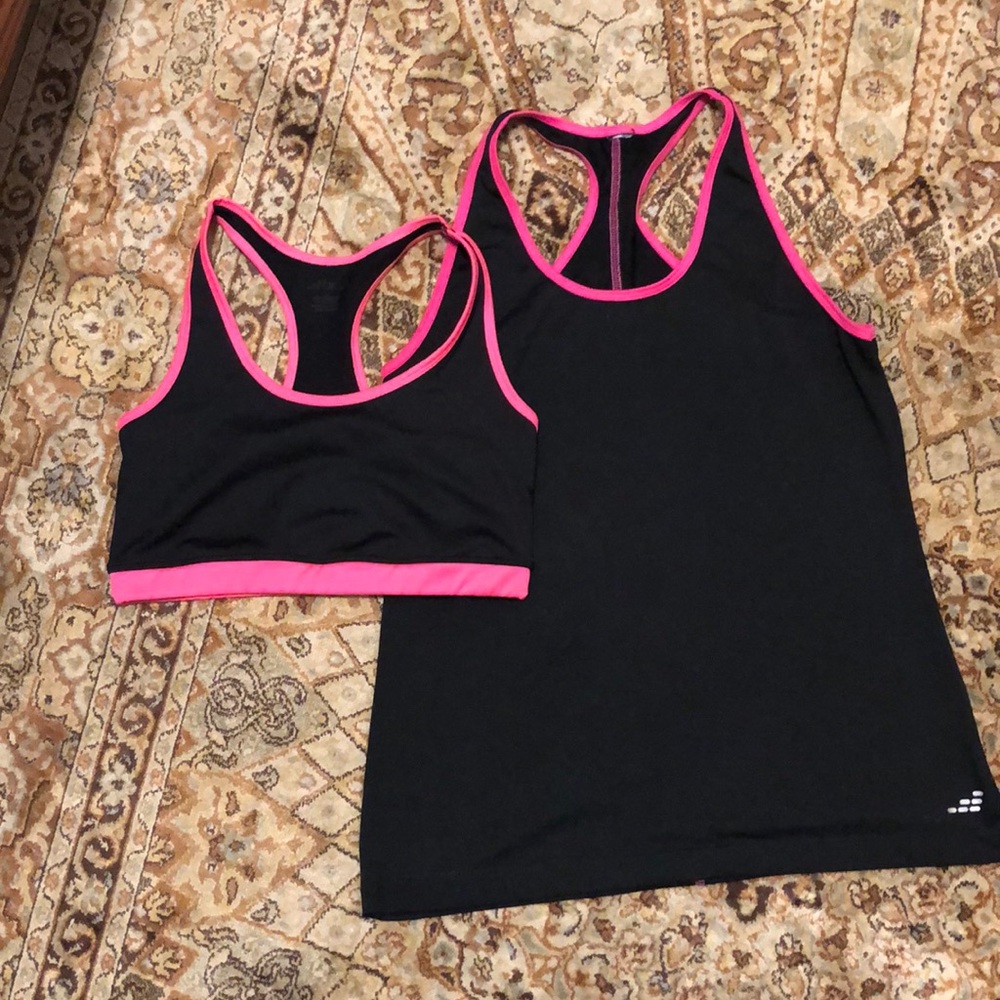 BCG SZ L Bra and Work out top